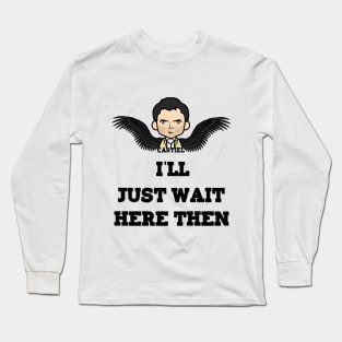 Castiel Waiting Long Sleeve T-Shirt